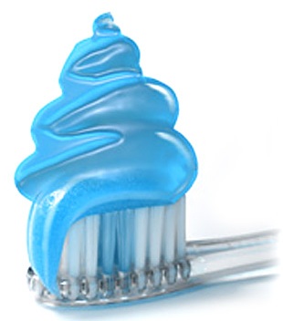 Don't let kids use too much Toothpaste - pea sized amounts only!